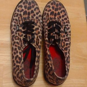 Cheetah Pattern Vans
